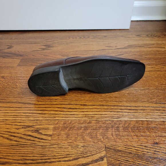 Bruno Magli Raging Slip On Loafers, Brown Leather, Made in Italy, M02049, 8.5 M - Picture 15 of 16